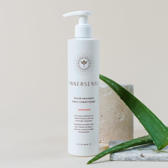 INNERSENSE Organic Beauty - Natural Color Radiance Daily Conditioner | Non-Toxic, Cruelty-Free, Clean Haircare (32 fl oz | 946 ml) Packaging May Vary