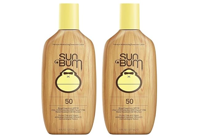 Sun Bum Moisturizing Sunscreen Lotion, SPF 50 (2 Pack)