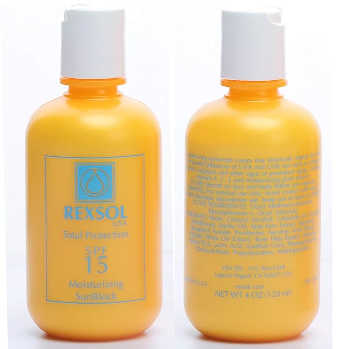 REXSOL High Protection SPF 15 Moisturizing Sunblock