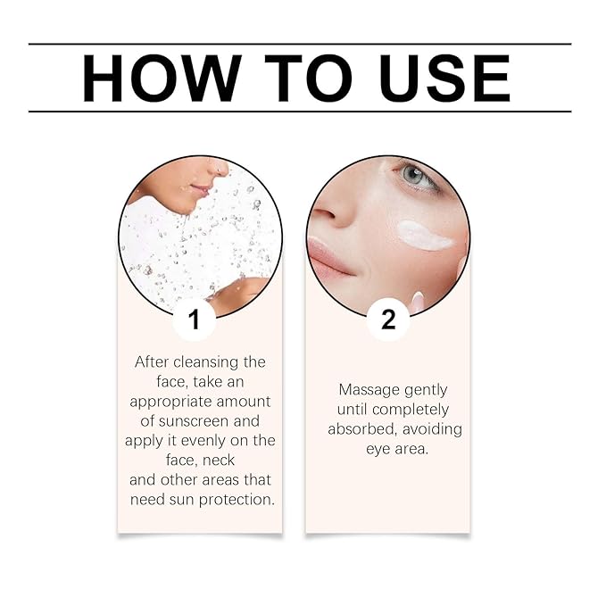 Sunscreen - Rice Sun screen with SPF 50+ PA++++, Sunscreen Lotion Sunblock, Anti-Aging Foundation Cream, Essential for Summer