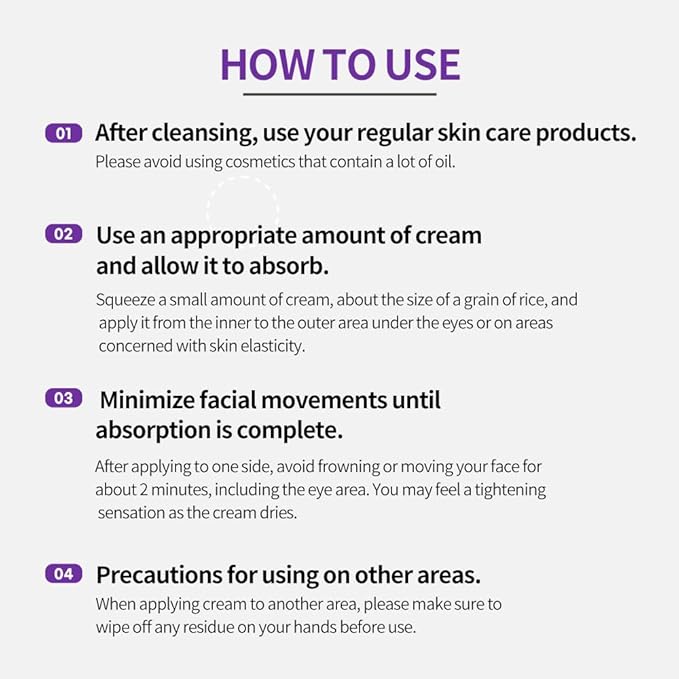 Retinol Volume Eyebag Cream - Reduce Puffy Eyes, Undereye Bags, Firming with Retinol, Korean Skincare Hydrating, Lifting Cream 10ml / 0.33 Fl Oz