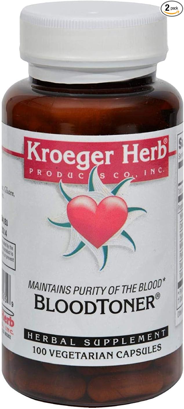 Kroeger Herb Blood Toner 100 Cap2
