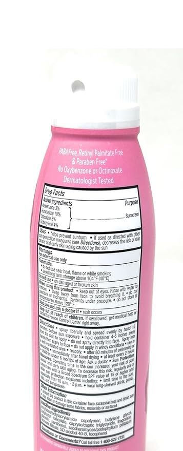 HEB Sunscreen Spray SPF 50 5.5oz Broad Spectrum - 1 Bottle (Rosewater)
