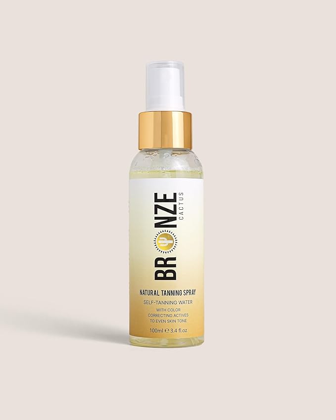 Hydrating Self-Tanning Water Spray – Coconut Scented | Lightweight, Refreshing Mist with Multivitamins | Natural Sun-Kissed Glow | All Skin Types | Vegan Friendly Hydration | 6.7 fl oz
