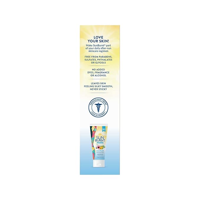 EMCW9 Ultra Hydrating Aloe Vera Gel by Sunburnt 6 Ounce,Clear,SUNB21006