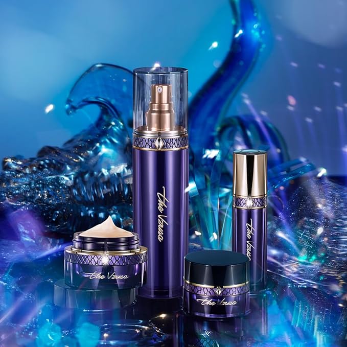 Skincare Set,Activating Facial Toner,Recovery Essence, Multi-Purpose Eye Cream, Firming Cream