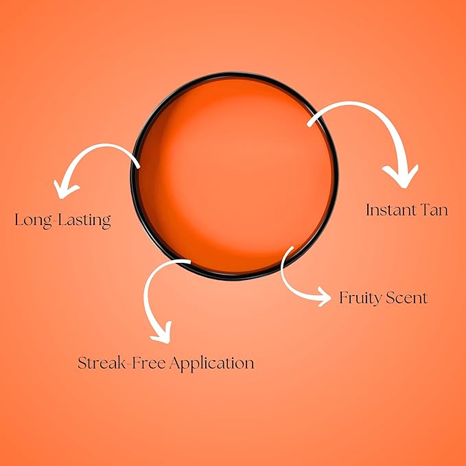 Tanning Gel, New Dark Extreme Intensifying Tanning Accelerator Sunbed Cream Self Tan Body Care Lotion(Peach Flavor)