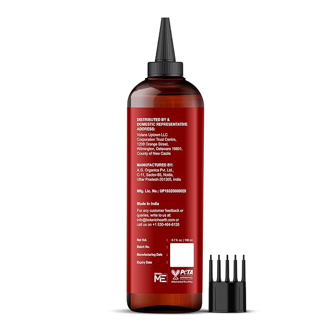 Botanic Hearth 100% Pure Korean Ginseng Oil For Hair Growth & Hair Treatment Oils 6.7 Fl Oz | Infused with coconut Oil | Hair Oil Repairs Dry Damaged Hair, Strengthening, Healthier | All Hair Types