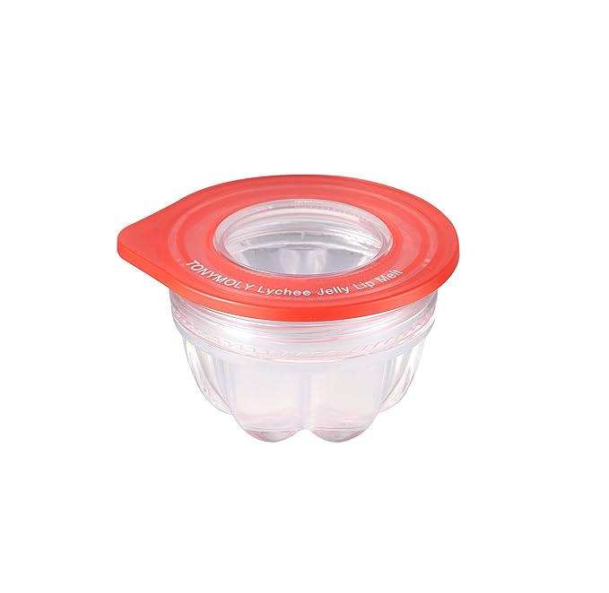 TONYMOLY Jelly Lip Melt, Moisturizing, Hydrating & Nourishing Lip Balm Treatment, Lychee, 0.31 oz.
