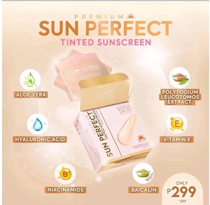 Hikari Skin Premium Sun Perfect Tinted Sunscreen SPF 50-50ml