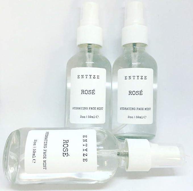 Rose Hydrating Face Mist Toner - Entyze - 2floz