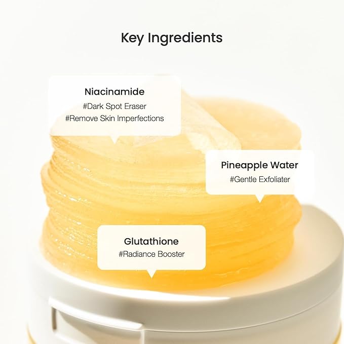 Biodance Brightening & Calming Toner Pads Duo Set: Vita Niacinamide & Sea Kelp, Dark Spot Correcting, Sebum Control Korean Skincare Set for Face, Korean Skin Care, Skin Care Set
