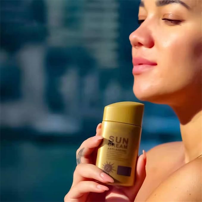 Anti Aging Sunscreen SPF 75 for Face and Body, Sun Screen Protector Walerproof, Non Greasy, Light and Smooth Feel Sunscreen Lotion Moisture Sun Cream, Beach Essentials for Women (SPF 75)