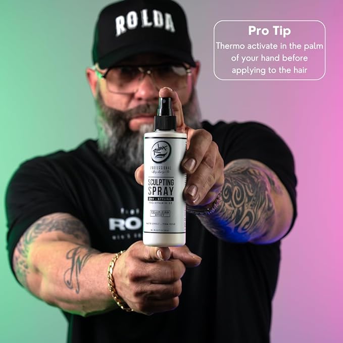 Rolda Pre-Styling Sculpting Hair Spray 8.12 Fl Oz.