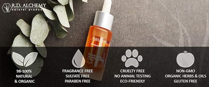RD Alchemy - 99% Natural & Organic Tinted Moisturizer MEDIUM-DEEP Shade with SPF. Best BB and CC cream for Normal to Dry Skin. Dark Circles & Blemishes, Reduced Pore Size, & Less Acne Breakouts.
