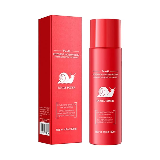 Daily Use Toner for Women - Hydrating Facial Water to Soothe and Moisturize Snail One Size