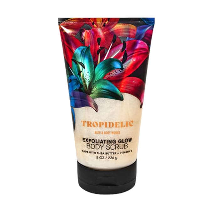 Bath and Body Works Creamy Body Scrub 8 Ounce (Tropidelic)