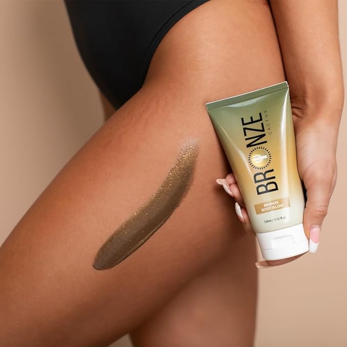 Pearlescent Body Glow After Tan Lotion – Vegan, Cruelty-Free | Restores & Calms Skin After Self-Tanning | Adds Pearlescent Shine | Dermatologically Tested After Tan Moisturizer | 8 fl.oz