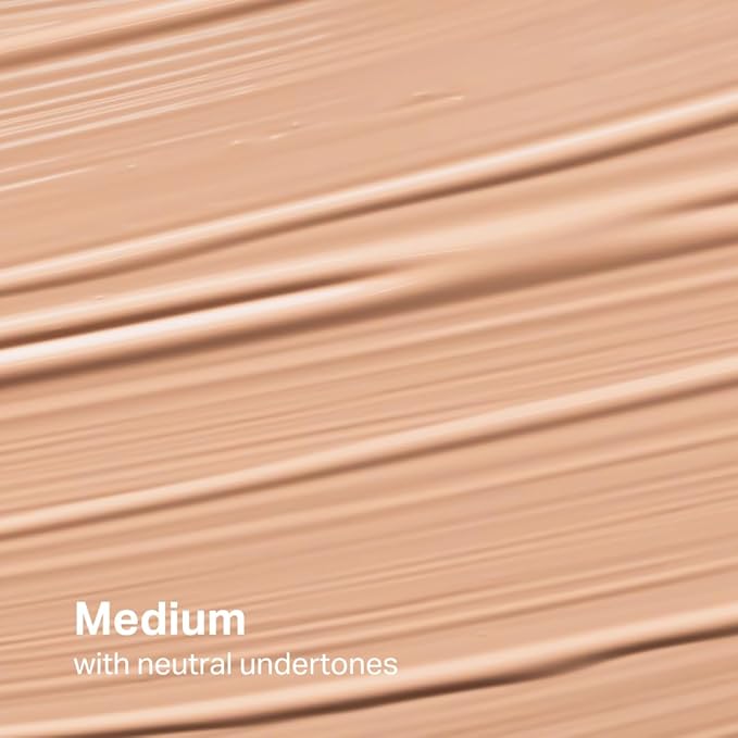 Y’OUR Tinted Moisturizer: Hydrating & Anti-Aging SPF 30 with Dewy Finish; Sheer Buildable Coverage; Oil-Free for Dry, Oily & Combo Skin; 1.35 fl. oz, Made in USA (Medium)