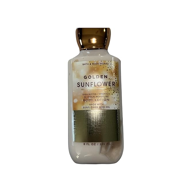 Bath and Body Works Gift Set of of 2 - 8 Fl Oz Lotion - (Golden Sunflower) Multicolor