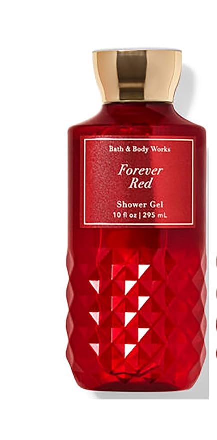 Bath & Body Works Signature Collection Shower Gel For Women 10 Fl Oz (Forever Red)