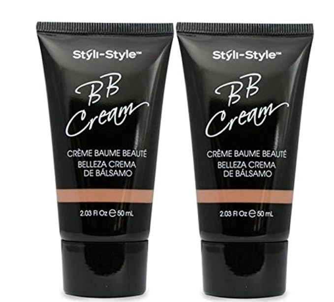 Styli-Style BB Cream DEEP (2.03 fl. oz./50mL.) Each Tube (Set of 2)