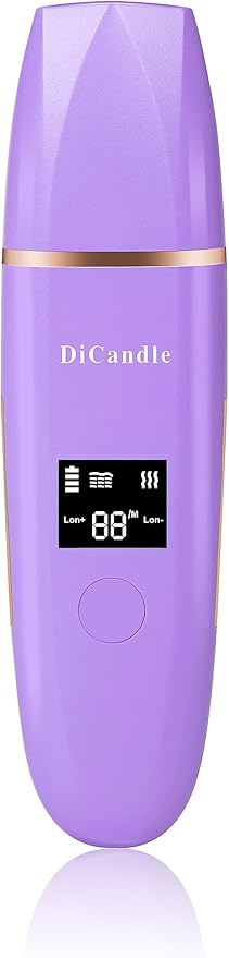 Skin Scrubber Facial Scrubber Blackhead Remover Cleaner Skin Spatula Skin Scraper (Purple)