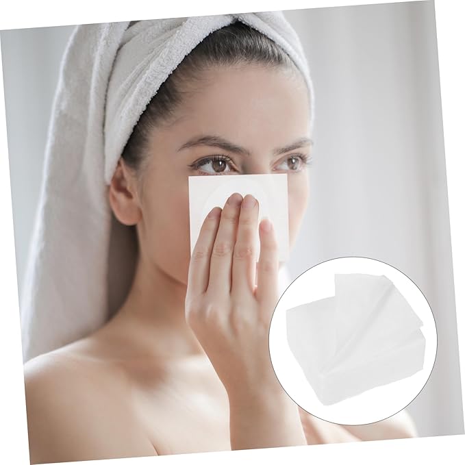 Veemoon 2400pcs Cotton Makeup Remover Pads Face Toner Cotton Rounds Soft Absorbent Lintfree Reusable for Daily Skincare