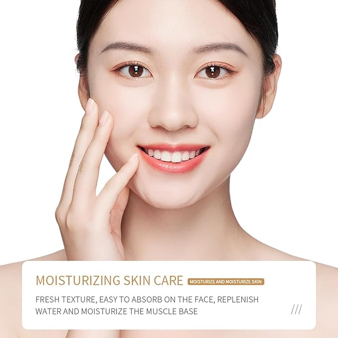 6PCS Rice Skin Care Sets, Moisturizing Face Skin Care Gift Set for Women Girls, Face Care Kit Inclusde Cleanser, Toner, Eyecream, Essence, Emultion, Face Cream (NEW-Rice)