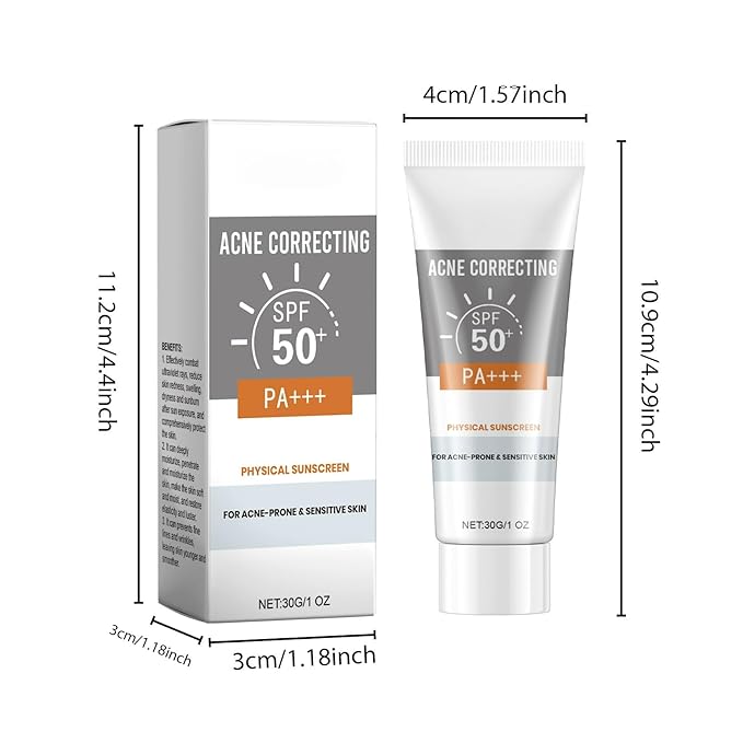 Clear Facial Sunscreen Lightweight Hydrating Sun Lotion, Refreshing Non-Greasy, Daily Sun Protection Moisturizing Nourishing Skin Care