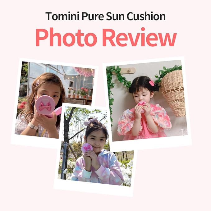 TOMINI Pure Sun Cushion (Light Pink)