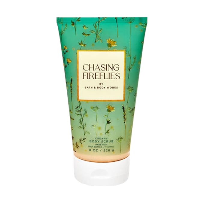 Bath and Body Works Creamy Body Scrub 8 Ounce (8 Ounce (Pack of 1), Chasing Fireflies)