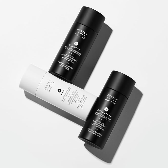 Pestle & Mortar Clarify 2% Salicylic Acid Toner, Acne Treatment and Clear Breakouts, Facial Exfoliant to removes Excess Oil, 2.7 oz