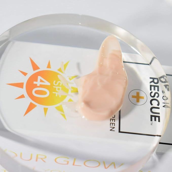 Daily Tinted Moisturizer with SPF 40 - Collagen & Vitamin C Infused - Broad Spectrum Sunscreen - Lightweight Coverage for All Skin Tones (80ml)