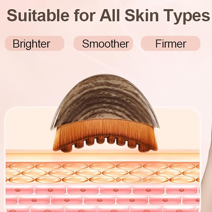 New Lymphatic Contour Face Brush,Lymphatic face Brush for Sculpting – Anti-Puffiness Detox & Lift Improves Skin Glow,Ergonomically Designed to Fit The Skin Precisely and Relieve Fatigue