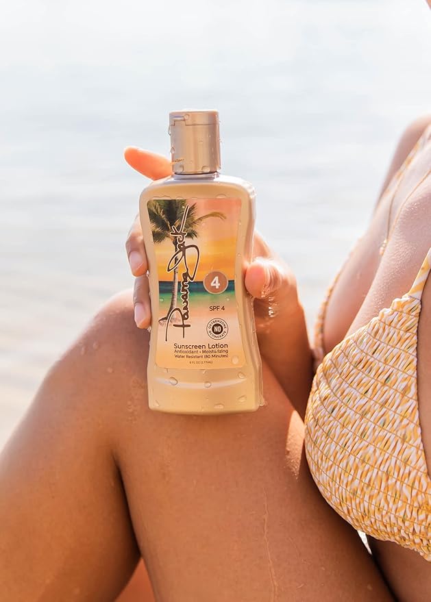 Panama Jack SPF 4, 8 and 15 Sunscreen Lotions Bundle