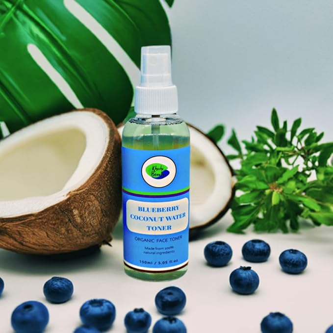 Coconut Water Toners Collection, Blueberry, Green Tea, Fresh Rose & Vitamin C