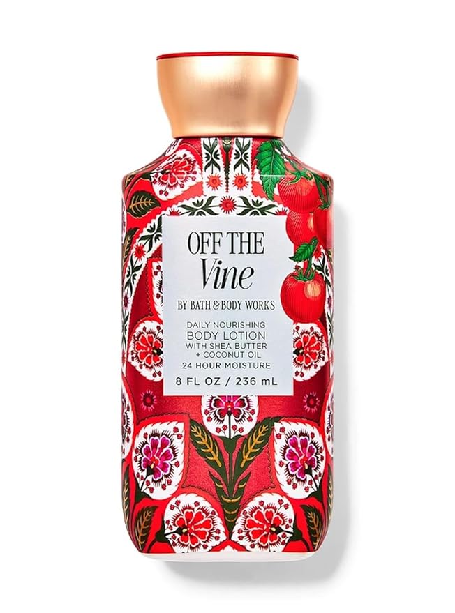 Bath and Body Works Off The Vine Super Smooth Body Lotion Sets Gift For Women 8 Oz (8 Fl Oz (Pack of 1), Off The Vine)