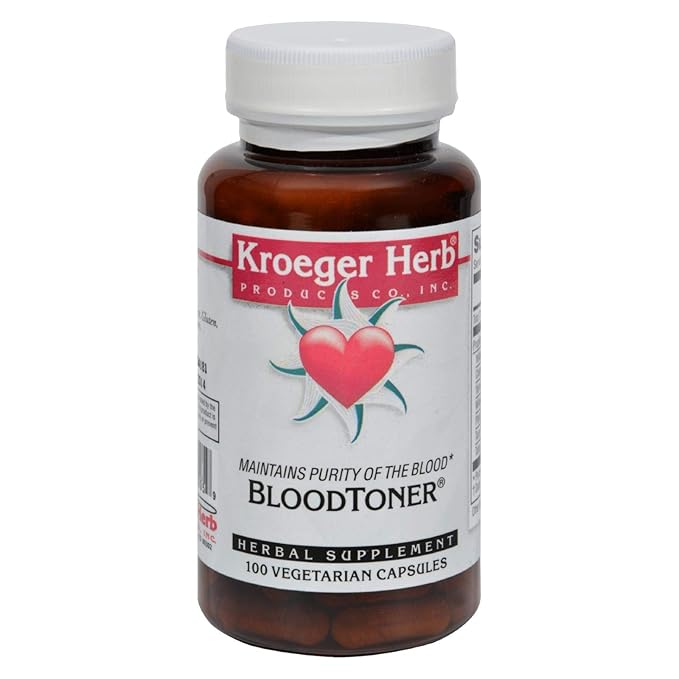 Kroeger Herb Blood Toner 100 Cap (Multi-Pack) 3