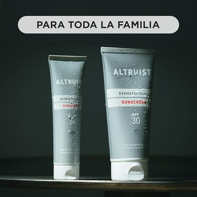 Altruist. Dermatologist Sunscreen. Broad Spectrum SPF 30 & high UVA Protection 200 ml - Pack of 2