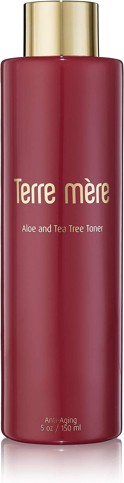 Face Toner, Aloe and Tea Tree Toner, Anti Aging, Terre Mere, 150ml 5oz