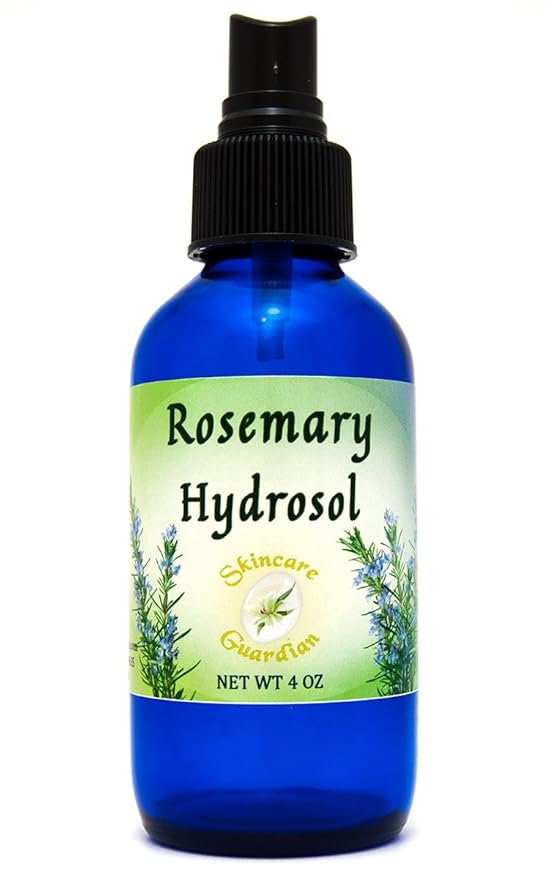 Rosemary Hydrosol - Hidrosol de Romero - Refreshing Aromatherapy Pure Rosemary Water - Facial Toner 4 oz Mister