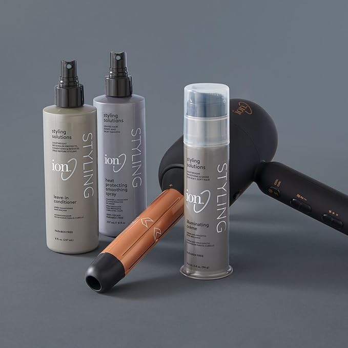 ion Multi Benefit Styling Creme, Lightweight, Hydrating, AntiFrizz, Smoothing, Flexible Hold, Paraben Free