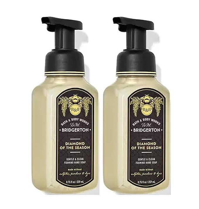 Bath and Body Works Gentle & Clean Foaming Hand Soap 8.75 Ounce 2-Pack (Diamond Of The Season)