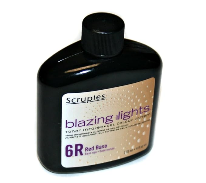 Scruples Blazing Lights Toner Infused 6r Red Base, 4 Fluid Ounce