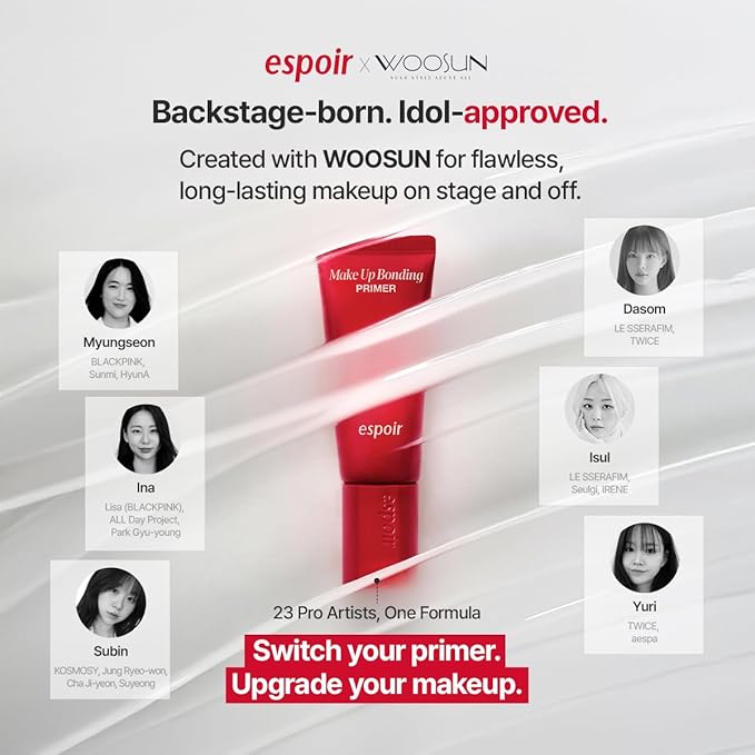 Espoir Bonding Primer 37g | Foundation Base Prep for Long-wearing & Flawless Makeup, Vegan, Korean