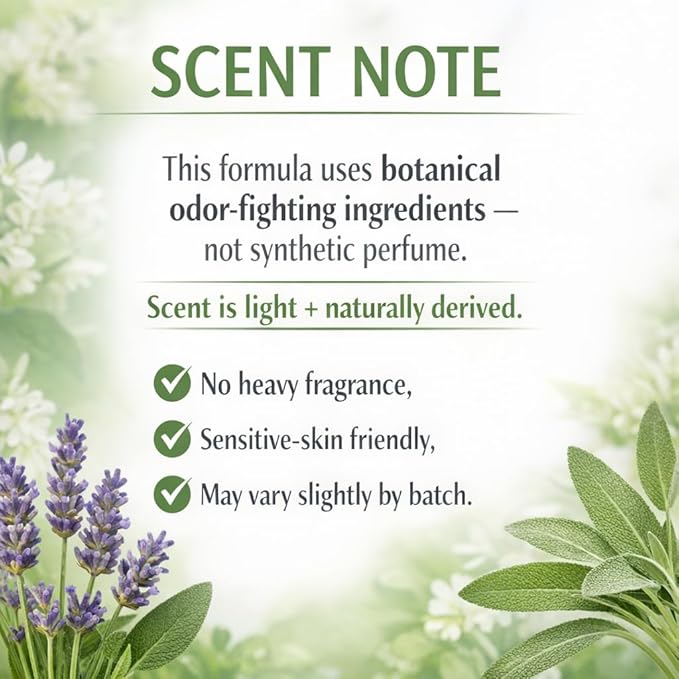Underarm Toner, Natural Deodorant Primer, 12-Hour Odor Control, Skin Evening & Soothing Formula, Sensitive Skin Friendly - Sage
