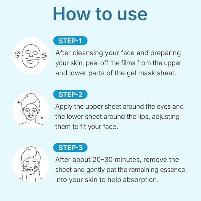 CENTELLIAN 24 Madeca Lab Hyal Waterfull Gel Mask (Hydrating Gel Mask, 5 pcs) – Deep Moisture & Cooling Sheet with 10-Layer Hyaluronic Acid, Korean Skin Care. TECA, Glycerin, Niacinamide.