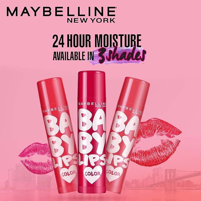 Maybelline Baby Lips Color SPF 11 Lip Balm 4g (Cherry Kiss)