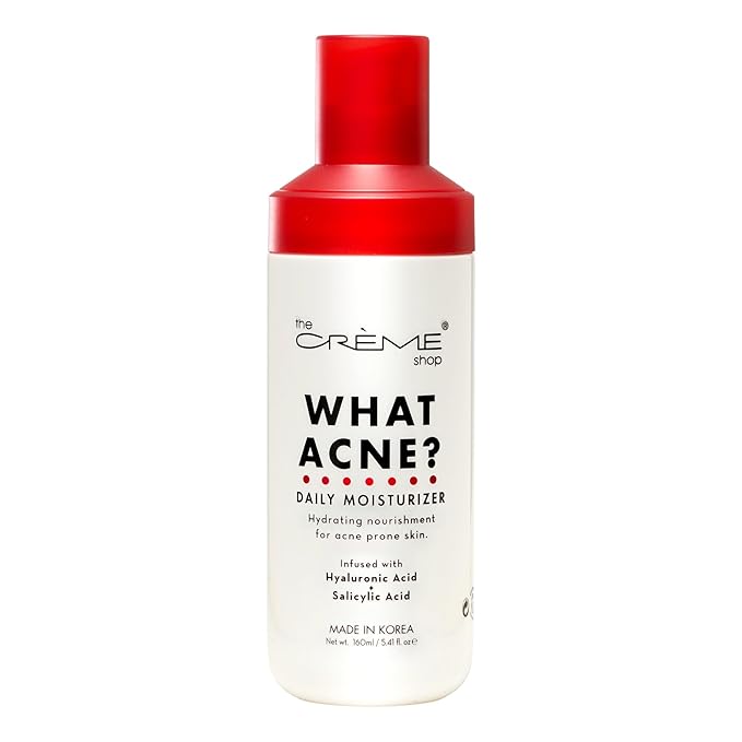The Crème Shop | Korean Skincare WHAT ACNE? Daily Moisturizer Hydrating Nourishment for acne prone skin